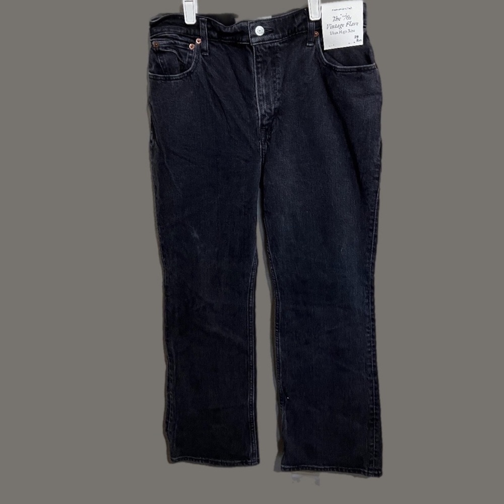 abercrombie and fitch The 70s Vintage Flare Ultra High Rise 20/8‎ X SHORT
